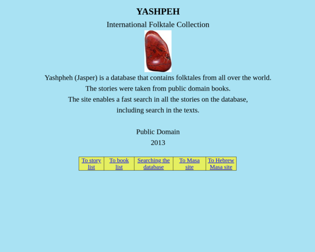 Screenshot of the Folkmasa website