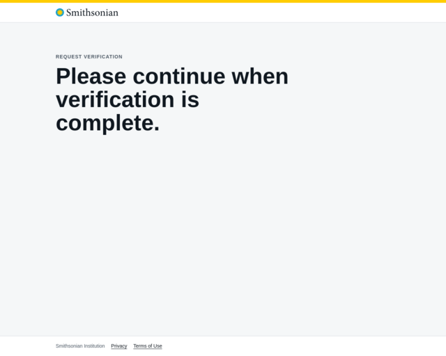 Screenshot of the Smithsonian for Educators website