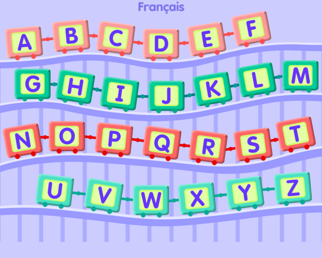 Screenshot of the Starfall: French ABCs website
