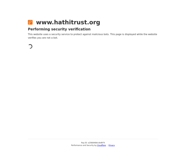 Screenshot of the HathiTrust Digital Library website
