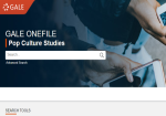 Gale OneFile: Pop Culture Studies